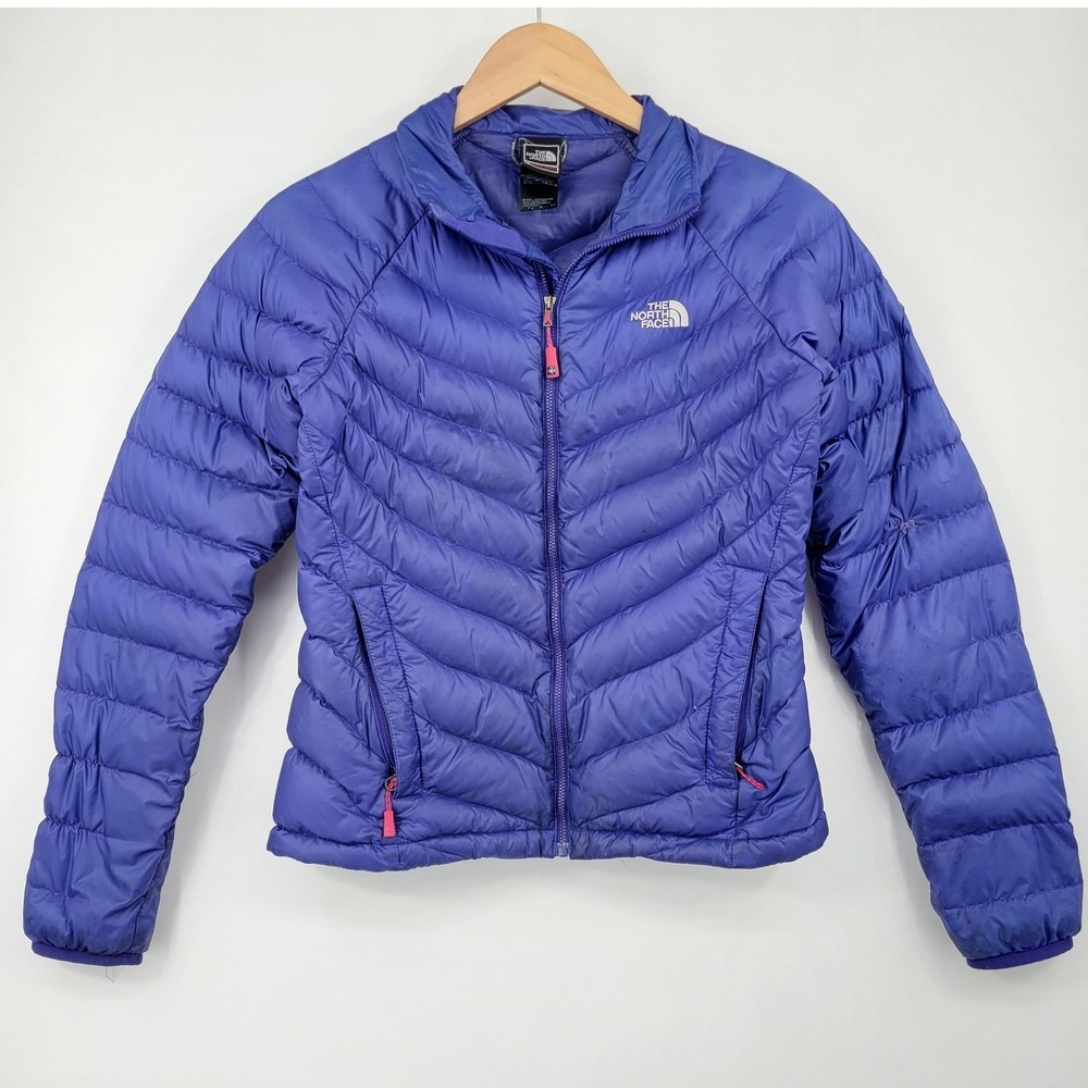 The North Face Summit Series 800 Puffer Jacket Womens S Purple Fill Down